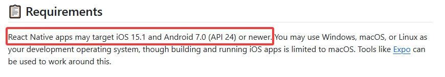 version-requirements