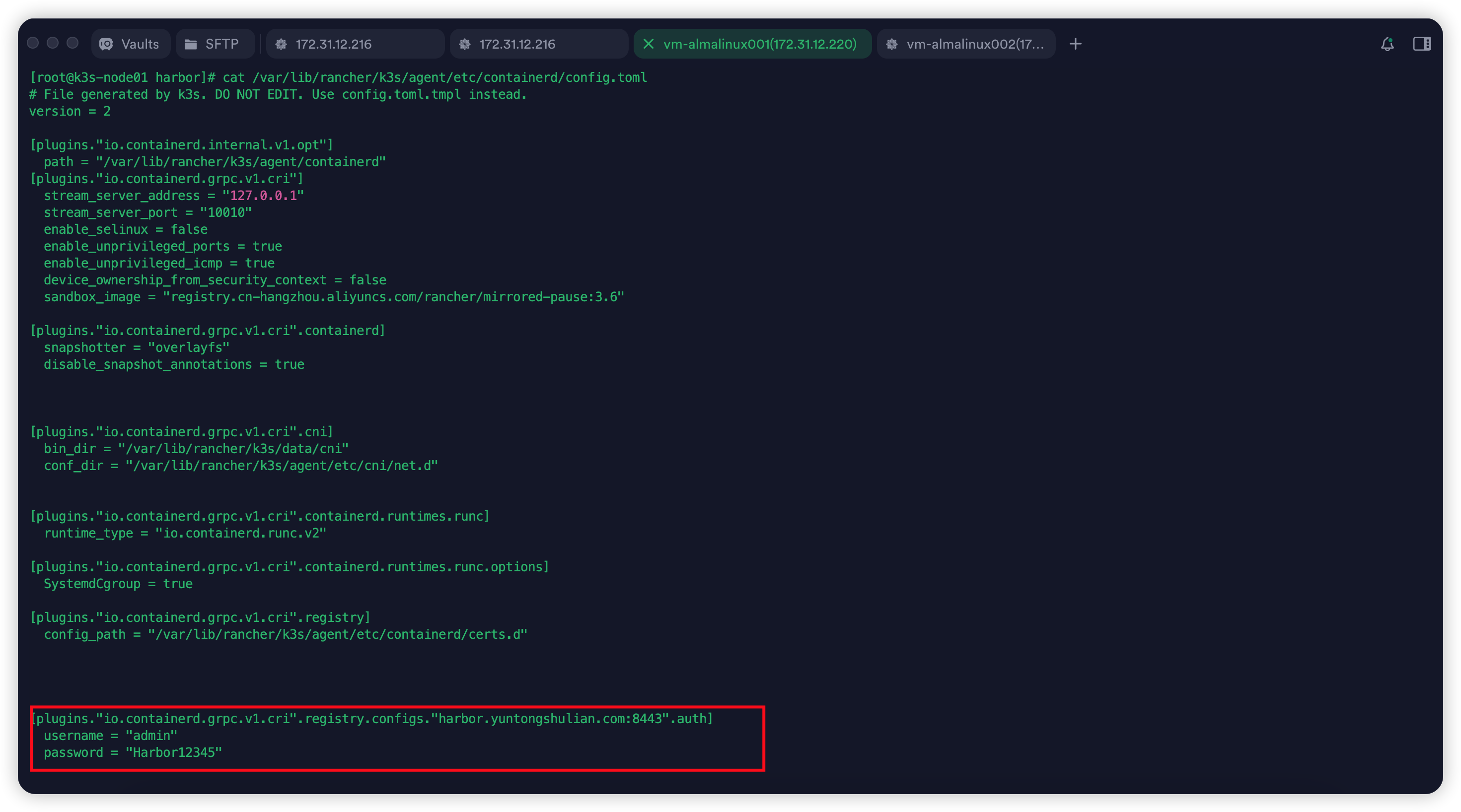containerd-config