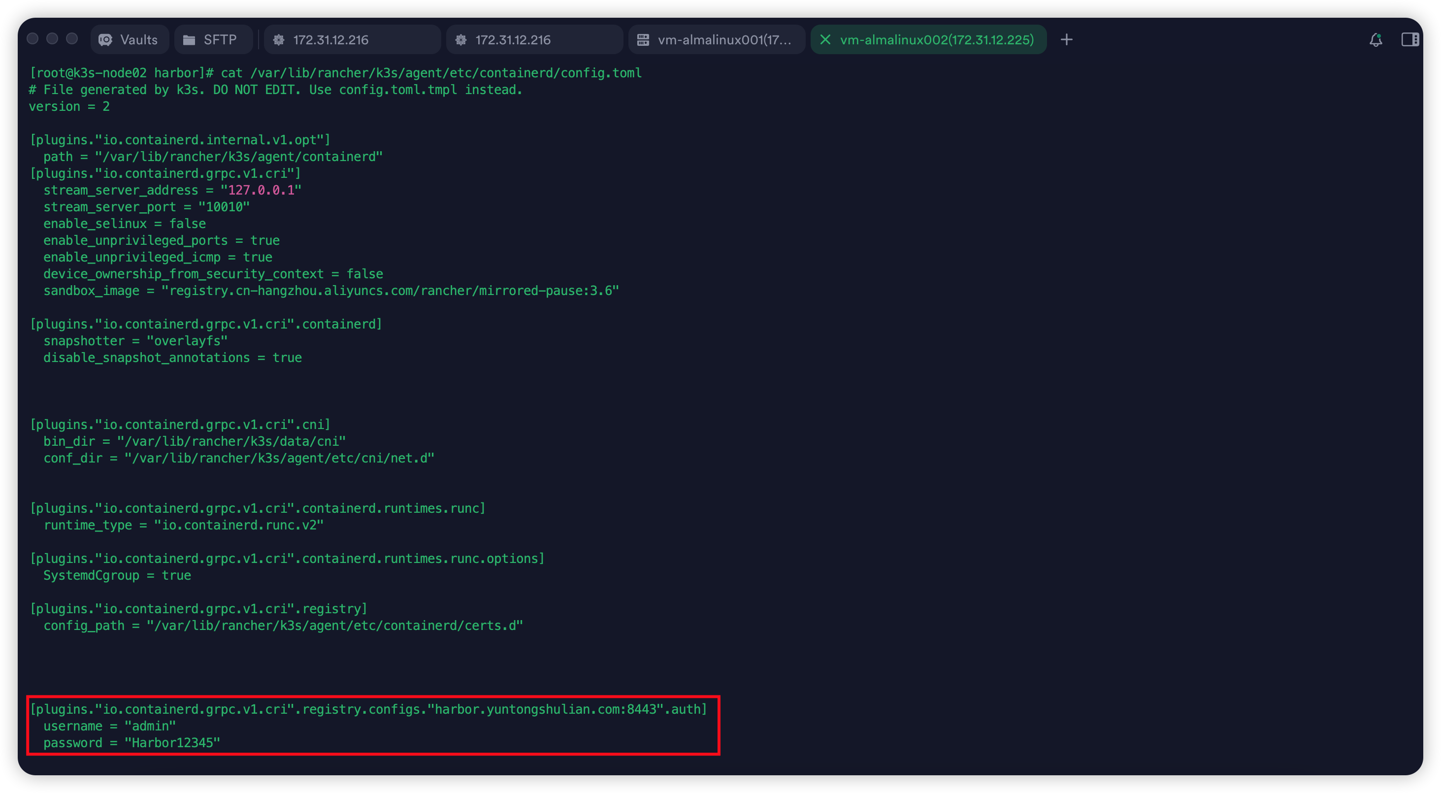 containerd-config